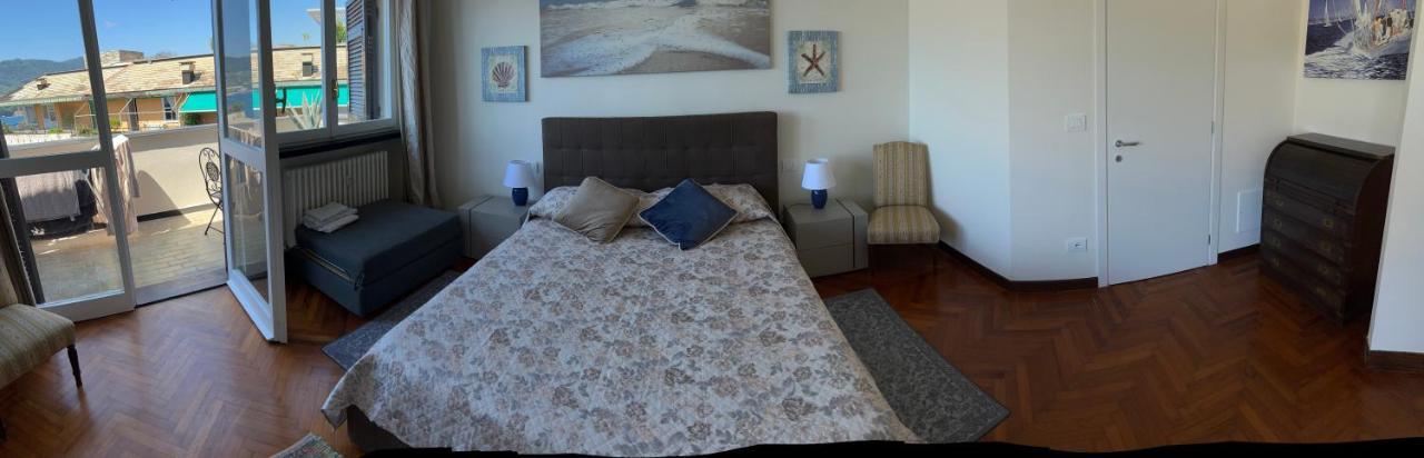 Nautilus Vista Mare Mozzafiato A 180 Gradi- Posto Auto Privato - 2 Camere Matrimoniali Piu 1 Divano Letto Singolo-Sky,Netflix-Wifi 200Mg Rapallo Zewnętrze zdjęcie