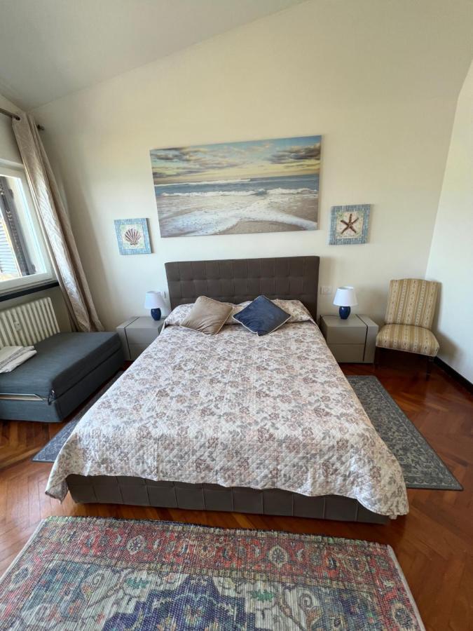 Nautilus Vista Mare Mozzafiato A 180 Gradi- Posto Auto Privato - 2 Camere Matrimoniali Piu 1 Divano Letto Singolo-Sky,Netflix-Wifi 200Mg Rapallo Zewnętrze zdjęcie